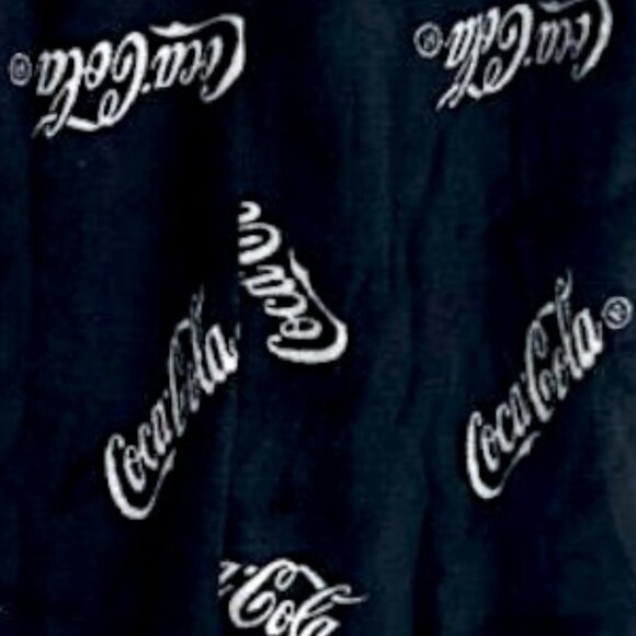 NWT Sip in Style: Iconic Coca-Cola One-Piece Plush Jumpsuit Hoodie Adults size M - Picture 4 of 4